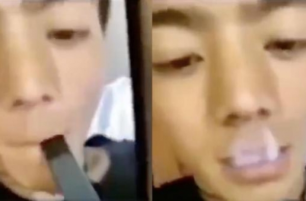 丁真抽电子烟视频疑曝光，口吐白烟一脸享受，公司回应显傲慢